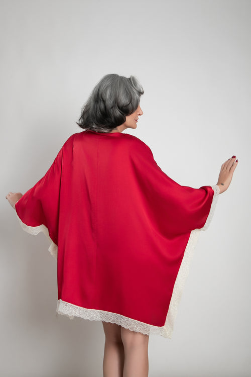 Kimono Fenice Rosso