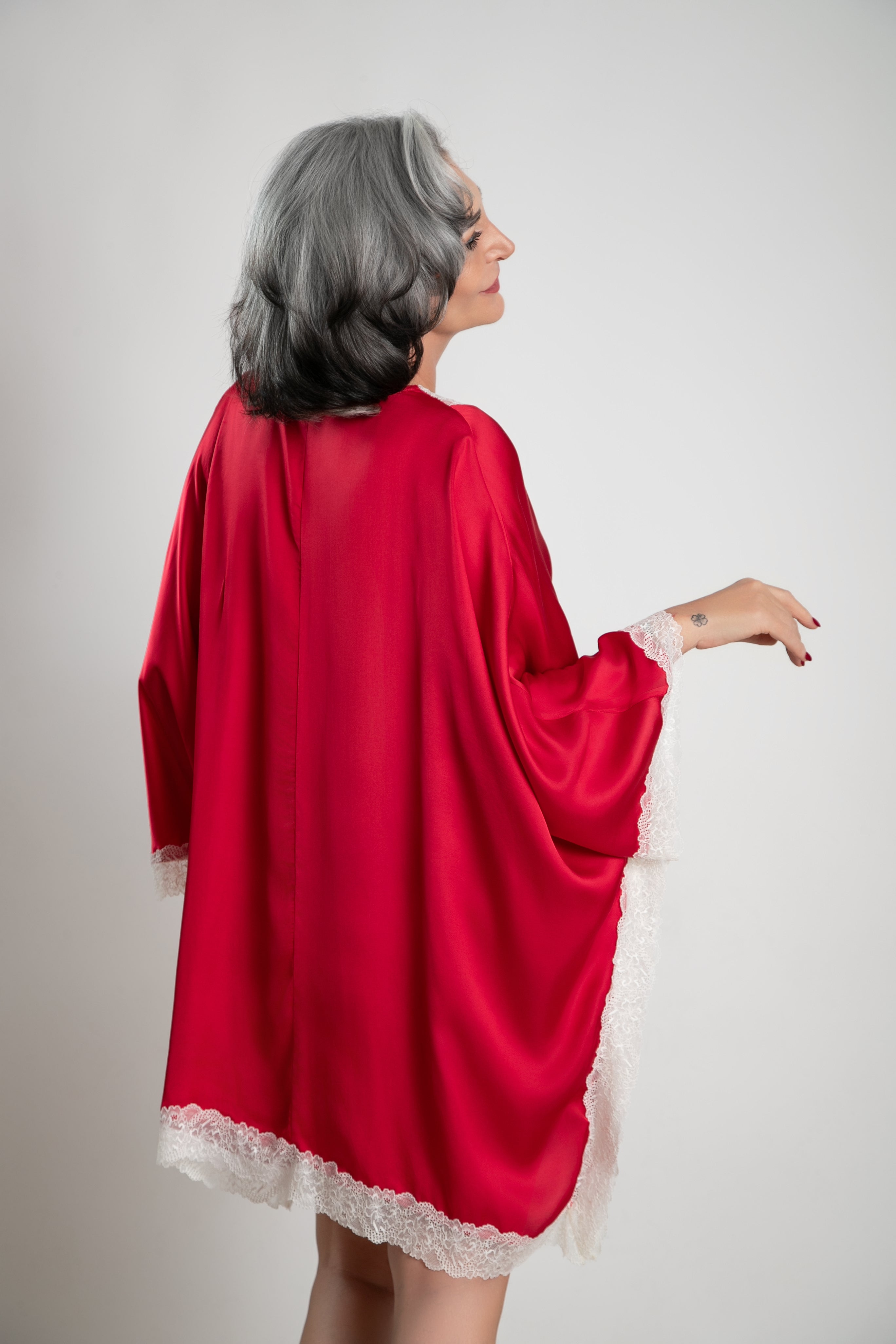 Kimono Mantide Rosso